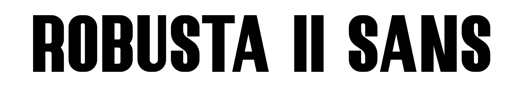Robusta II Sans